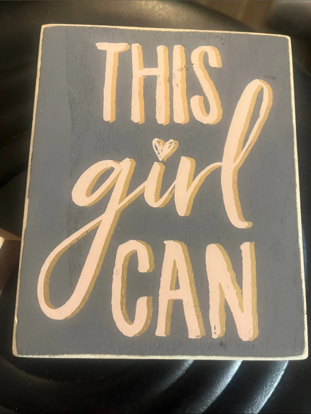 This Girl Can Inspirational Wood Sign - Be you Do you Wooden Motivational 396
